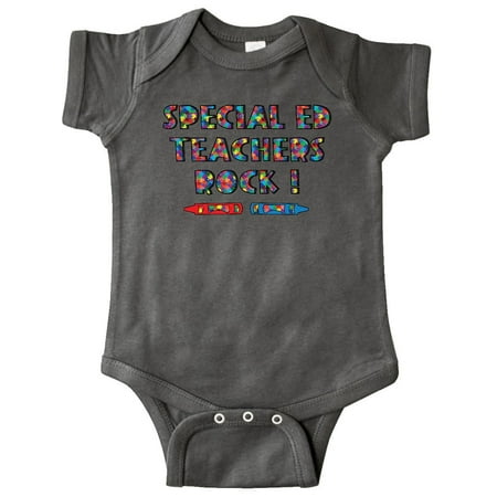 

Inktastic Special Ed Teachers Rock Gift Baby Boy or Baby Girl Bodysuit