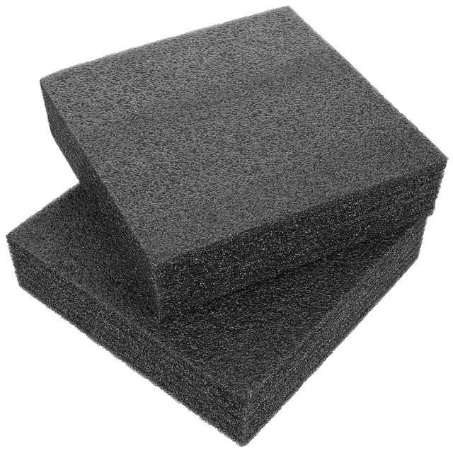 Felting Needle Pad 2Pcs Wool Felt Work Mat for Handmade Crafts Artists Black Color Rectangular