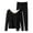Black, variant on vdgthytj Women Thermal Underwear Sets Winter Warm Base Layer Set Plus Size Long Sleeve Tops and Long Johns Set