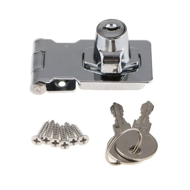 Cierre de Puerta de Seguridad con Llave Colco Cierre de Hebilla Antirrobo 2.5 inch