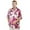 Plum/Khaki, variant on Monterey Club Men's Hawaiian Texture Print Camp Casual Golf Polo Shirt #1517