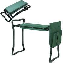 PET-U Gardening Workseats Garden Kneeler Seat Portable Foldable Garden Foam Pad Bench with Tool Bag