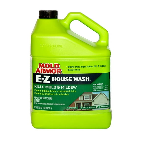 Mold Armor E-Z House Wash - Kills Mold and Mildew- 1 Gallon C36