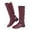 Wine, variant on Fesfesfes Tall Boots for Ladies Fashion Large Size Long Tube Lace Up Thick Heel Shoes US:6.5(38)
