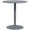 Gris, variante sur HOMCOM Table à Manger Ronde avec Base en Acier, Coussinet Antidérapant pour Salon