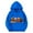 Blue, variant on Cmfcve Halloween Graphic Sweatshirt Top for Big Kids Boys & Girls Oversized Athletic Outerwear Pullover Solid Color Long Sleeve Fall Jacket Tops