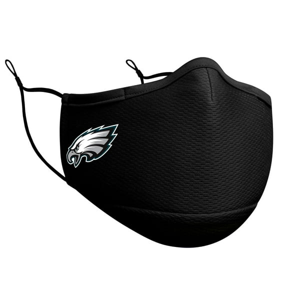 Adult New Era Black Philadelphia Eagles On-Field Face Covering