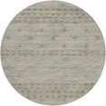 thumbnail image 2 of Addison Rugs Dream Shag Premium Machine Washable Transitional Cultural, Diamond Taupe Round Rug, 8' x 8', 2 of 8