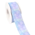 thumbnail image 4 of New 50 Yards Gradient  Color Star Printed Grosgrain satin Ribbon Hairs Accessories Jiayi, 4 of 6