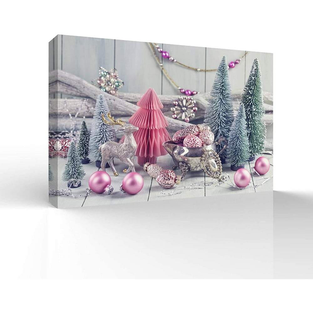 wall26 Canvas Wall Art Merry Christmas Pictures Home Wall Decorations