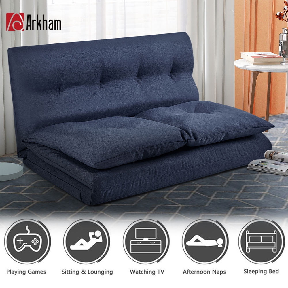 walmart folding futon chaise lounge