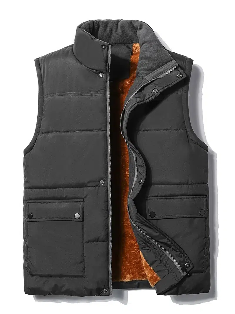Sleeveless Padded Vest Jacket