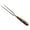 Brown, variant on Tunhigl Stainless Steel BBQ Fork with Redwood Handle - Durable Grilling Tools for Meat, Perfect for Barbecue Parties & Camping Brown
