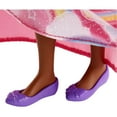 thumbnail image 5 of Barbie Dreamtopia Princess Doll with Pink Rainbow-Print Skirt, 5 of 5