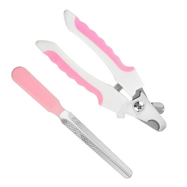 Cortaúñas para perros tijeras para uñas de mascotas herramienta de belleza para pedicura de acero inoxidable cortaúñas para perros con lima de uñas para perros gatos y ANGGREK Otros