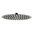 thumbnail image 4 of ALFI brand RAIN12R-BM Matte Black Stainless Steel 12" Round Ultra-Thin Rain Shower Head, 4 of 10