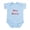Sky Blue, variant on CafePress - Wee Bairn Infant Bodysuit - Baby Light Bodysuit, Size Newborn - 24 Months