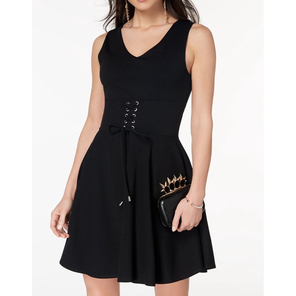 XOXO Dresses XOXO Womens Small Corset Lace Up Fit & Flare ALine