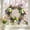 B, variant on Easter Wreaths for Front Door with Colorful Eggs,Artificial Eggs Door Wreath,Easter Decorations fo Home Wall Window Indoor Outdoor Spring Holiday Decor（A)