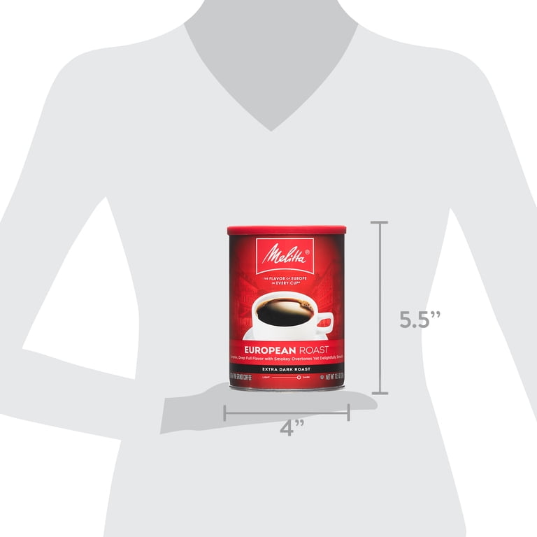 European Dark Roast Can Coffee, 10.5 oz - Walmart.com