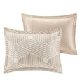 thumbnail image 6 of Bedding Sets Cotton Jacquard Comforter Set Blush King/Cal King,Bed Sets, 6 of 13