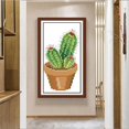 thumbnail image 2 of Abbracc Ensemble de Points de Croix Imprimés 11CT Cactus Point de Croix DIY, 2 of 9
