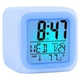 thumbnail image 1 of Reloj Despertador Digital de Viaje para Dormitorio, NiñO y NiñA, PequeñOs Relojes Noche Escritorio, Luz LED con Hora / Fecha VisualizacióN RepeticióN, 1 of 5