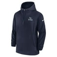 thumbnail image 2 of Men's Nike Navy Tennessee Titans Sideline Half-Zip Hoodie, 2 of 3