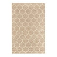 thumbnail image 3 of Unique Loom Trellis Shag Collection Area Rug - Ruby (6' x 9' Rectangle Light Brown/Ivory), 3 of 11