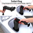 thumbnail image 6 of High Pressure Air Drain Blaster Gun Toilet Plunger Powerful Air Remover Blaster, 6 of 7