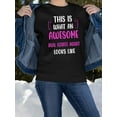 thumbnail image 2 of Awesome Real Estate Agent Sweatshirt Women -Smartprints Designs, Female 5X-Large, 2 of 4