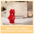 thumbnail image 7 of FRCOLOR heart Gesture Statue for Home Decor Resin Craft Red Color Living Room Desktop Decor 4.7 Inches, 7 of 7