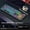 Black Colorful·, variant on Premium Cyberpunk Mechanical Keyboard, 104-Key Retro Typewriter Style with Multi-Function Knob, Tactile Feedback, USB Wired for Desktop & Laptop