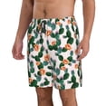 thumbnail image 2 of Balery Cactuses Traje de Baño Estilo Hawaiano para Hombre, Shorts de Secado Rápido con Bolsillos-X-Large, 2 of 6