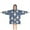 Dark Blue Ballerina, variant on Colorful Princess Pattern Blanket Hoodies for Kids 6-13YR Oversize Wearable Blanket Hoodies for Boys Girls Teens