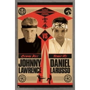Cobra Kai - Versus Wall Poster, 22.375" x 34", Framed