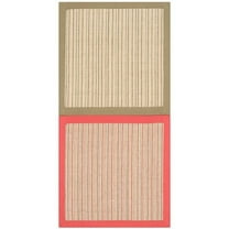 SAFAVIEH Natural Fiber Alondra Striped Sisal Area Rug, Multi, 2' x 4'