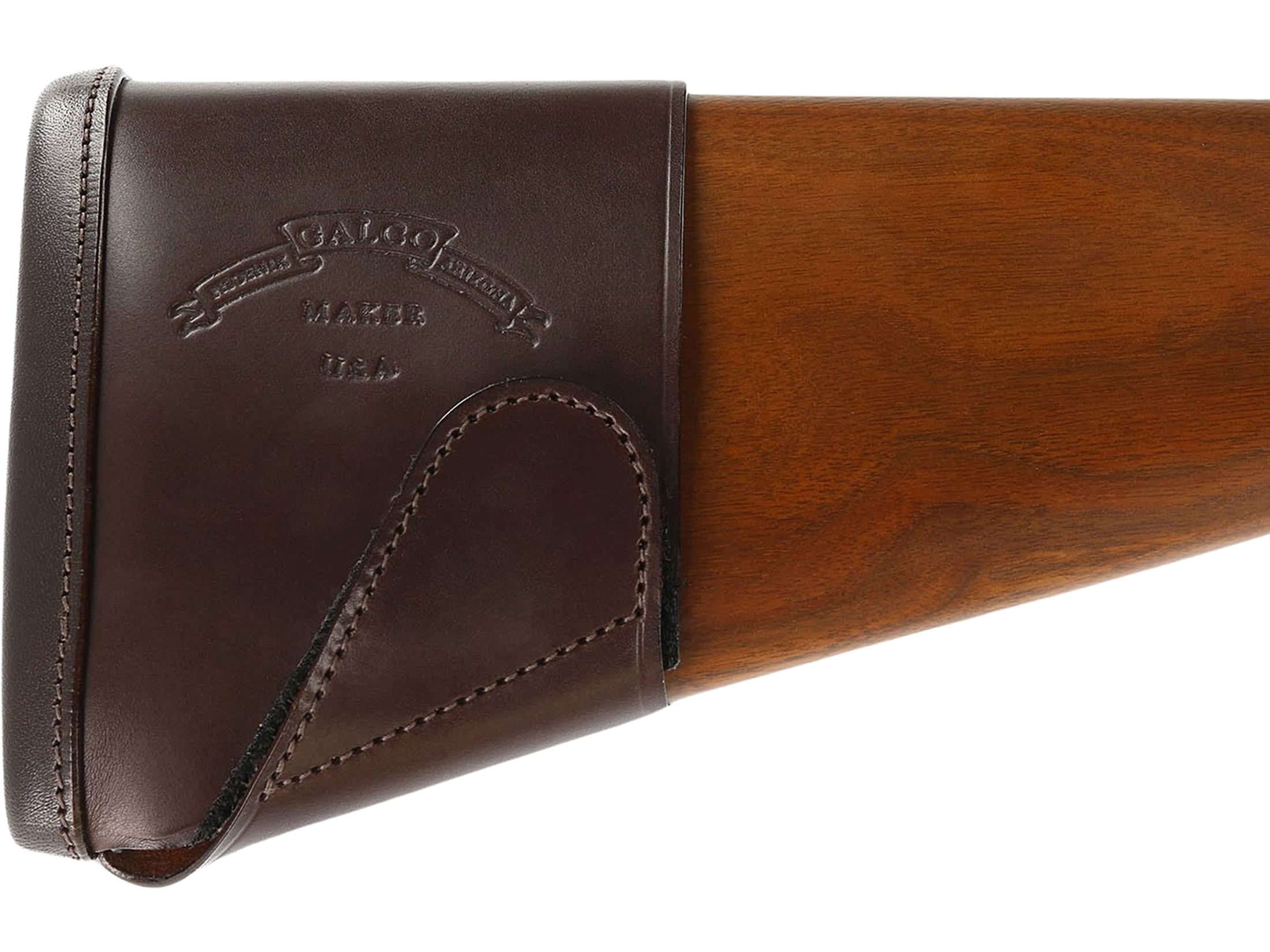 Galco Recoil Pad - Dark Havana, X-Large, 5 1/2in x 1 13/16in