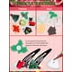 thumbnail image 4 of Juego de 100 abalorios navideños de resina Kalolary para bricolaje, 4 of 7