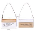 thumbnail image 1 of New 4pcs Flower Packaging Box With Handle Flower Arrangement Boxes Waterproof Kraft Paper Bags Flower Basket Box Flower Gift, 1 of 4