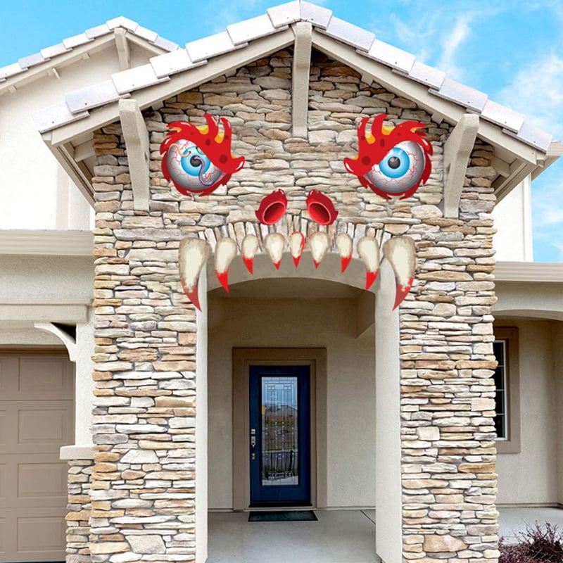 New Garage Door Decals Halloween with Electrical Design