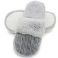 thumbnail image 3 of LAVRA Girl's Faux Fur Lined House Slippers Fuzzy Furry Indoor Shoes, 3 of 5