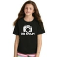 thumbnail image 3 of Oh Snap Shot Photography Photographer Crewneck T Shirts Boy Girl Teen Brisco Brands L, 3 of 6