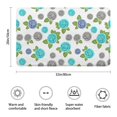 thumbnail image 3 of Pioneer Flower Floral Print Pattern Bathroom Rugs Mat, Non Slip Microfiber Bathroom Rug with Rubber Backing, Soft Mats for Bathroom Floor Tub Shower, 20"x32", 3 of 5