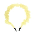 thumbnail image 3 of Unique Bargains 1 Pc Headband Pleats Hair Accessories for Women Yellow, 3 of 5