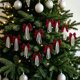thumbnail image 5 of HWRETIE Christmas Tree Decorations Set,Bows,Ribbons,Pearls,Tassels Pendants,Holiday Ornaments, 5 of 6