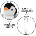 thumbnail image 2 of 2pcs Plush Penguin Keychain Penguin Stuffed Animal pendant bag decoration Stuffed Penguin Hanging Charm, 2 of 4
