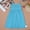 Sky Blue, variant on Alvivi Kids Girls Chiffon Sleeveless Pleated Wedding Party Dress Birthday Ball Gown 4-16