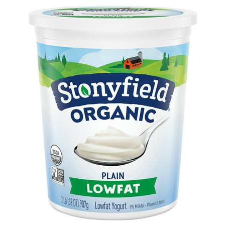 Stonyfield Organic Low Fat Plain 32oz.