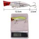 thumbnail image 4 of SeñUelos de Pesca Superficie - Corchete - Paquete de Pesca de Captura / RotacióN - Pesca en el Mar - 5 Piezas - 12,5Cm y 40 Gramos, 4 of 5